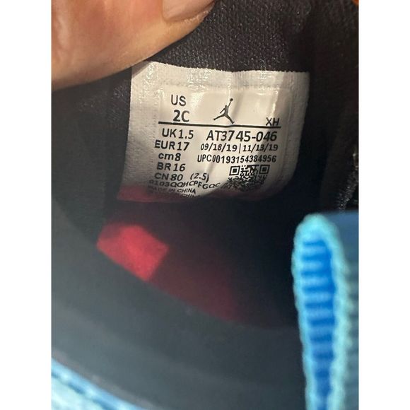 Baby Jordan’s Jordan 1 NC to Chi size 2C Bootie - Picture 5 of 5